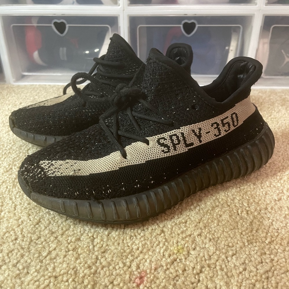Yeezy 350 damaged